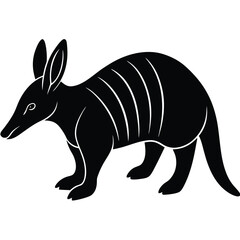 vector illustration of a donkey