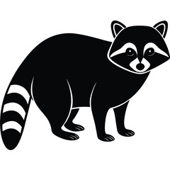 black dog vector illustration