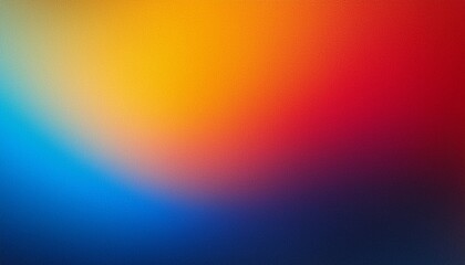 grainy gradient background blue red yellow abstract glowing color wave black backdrop noise texture banner poster header design