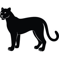 black panther vector