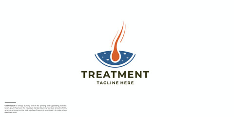 Vector logo for hair removal and sugaring company.