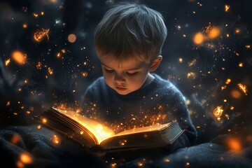 A child's world is a vibrant and happy place filled with magic and imagination