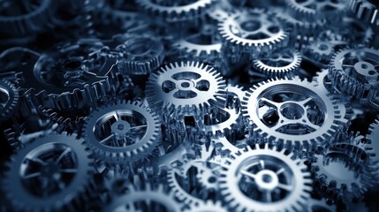 Metallic cogwheels interlocking machine technology