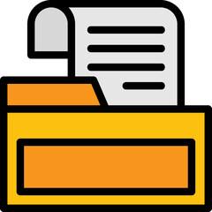 News Archive Line Filled Icon