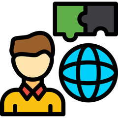 Journalistic Integrity Line Filled Icon