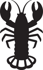 Crawfish Vector line art icon