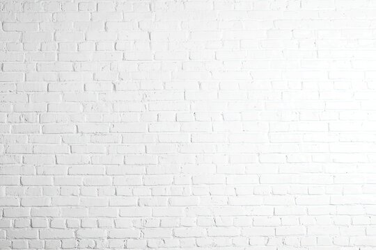 Fototapeta Plain white brick wall background
