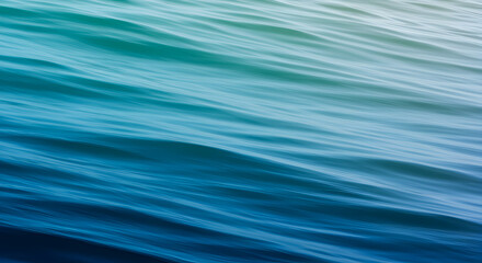 Abstract Water Surface With Subtle Ripples And Color Gradient
