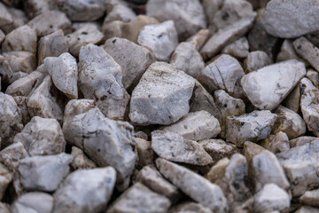 Pedras brancas decorativas pequenas