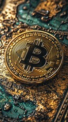 Golden bitcoin a fusion of digital finance and classic luxury