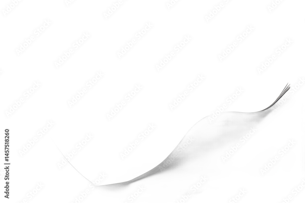 Poster a grayscale image featuring an abstract shape with curved lines against a dark background element de