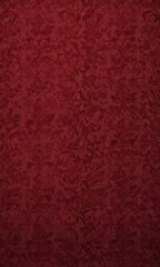 Deep crimson gothic damask, repeating floral design , background, intricate, crimson