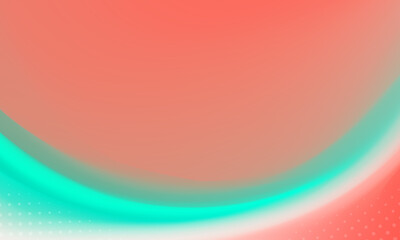 Abstract background with flowing coral reef hues