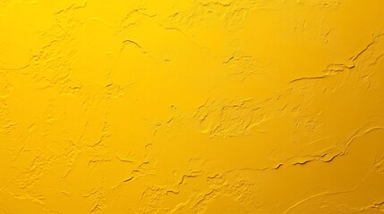 Naklejka premium Vibrant Yellow Textured Wall Background