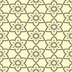 floral seamless pattern vector