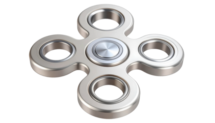 stylized loading spinner in neutral tones with rotational blur; isolated
