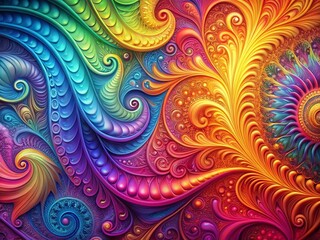 Fototapeta premium Abstract Gradient Background: Vibrant Festival Celebration Design