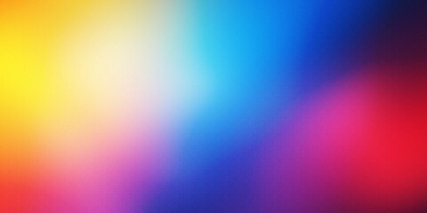 Obraz premium Colorful Blurred Gradient with Blue and Yellow Tones