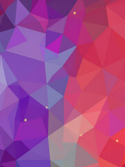 Obraz premium Abstract background multicolored geometric poligonal