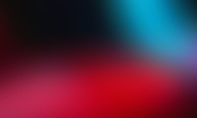 Obraz premium Grainy Gradient Background in Blue and Red for Modern Design