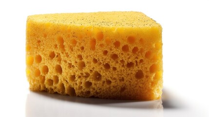 Close-up of a yellow sponge