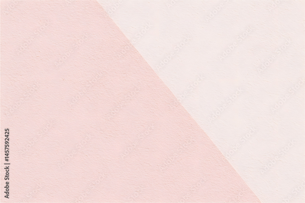 Poster an abstract background with a diagonal division between a smooth lighter pink and a textured darker 