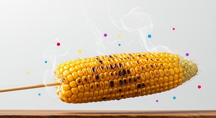 Delicious Grilled Corn on a Stick