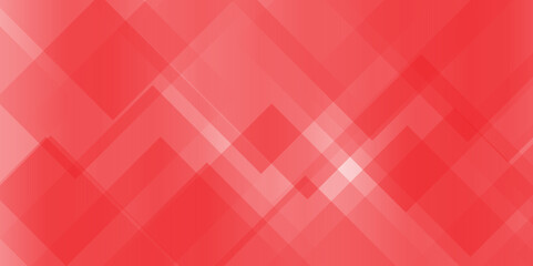 Abstract geometric red background with overlapping transparent rhombus shapes creating modern digital art for design projects