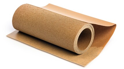 Rolled abrasive material