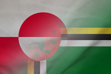 Greenland and Dominica government flag transborder contract DMA GRL