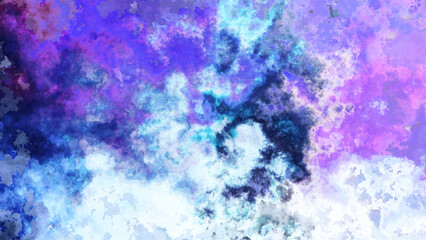 4K watercolor abstract digital texture with grainy marbled effect.
