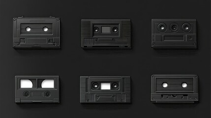 Fototapeta premium Vintage Cassette Tapes