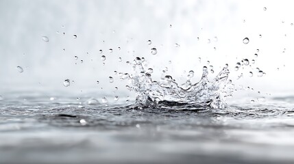 水滴が跳ねる瞬間の美しさ