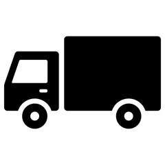 택배 트럭 아이콘