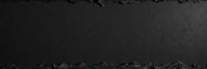 Aged black paper texture, deep creases, frayed edges ,  illustration,  damaged