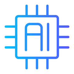 ai chip icon