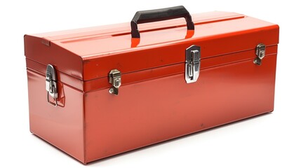 Red metal toolbox (3)