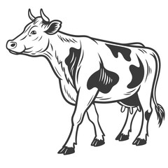 cow vector design