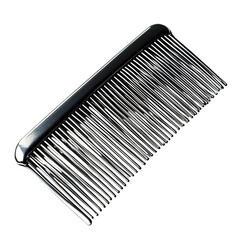 Pet Safe Flea Comb with Stainless Steel Teeth Isolated on Transparent Background