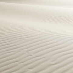 Obraz premium Smooth White Sand Pattern with Diagonal Rippled Texture