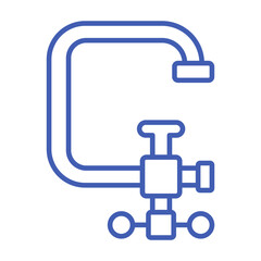 C Clamp Icon
