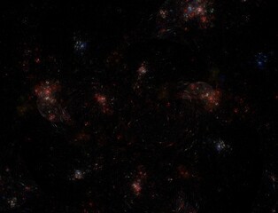 Imaginatory fractal abstract background Image