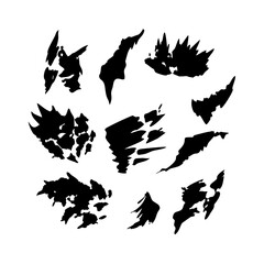 Minimalist Black Background With Sparse White Dots For Abstract Digital Art