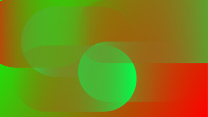 Abstract Geometry with Soft Color Blends