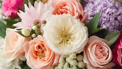 Obraz premium 꽃,플라워,꽃장식,데코,부케,봄,자연,풍경