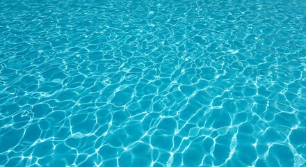 Vibrant Aqua Pool Water Surface Texture