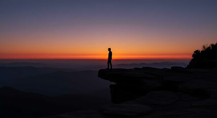 Fototapeta premium beautiful nature sunset panorama view image