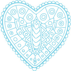 Beautiful flower art and mandala vector design