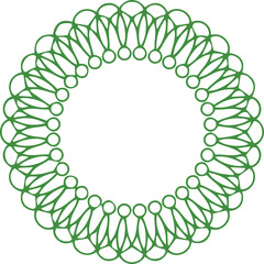 Beautiful flower art and mandala vector design