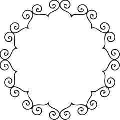 Beautiful flower art and mandala vector design